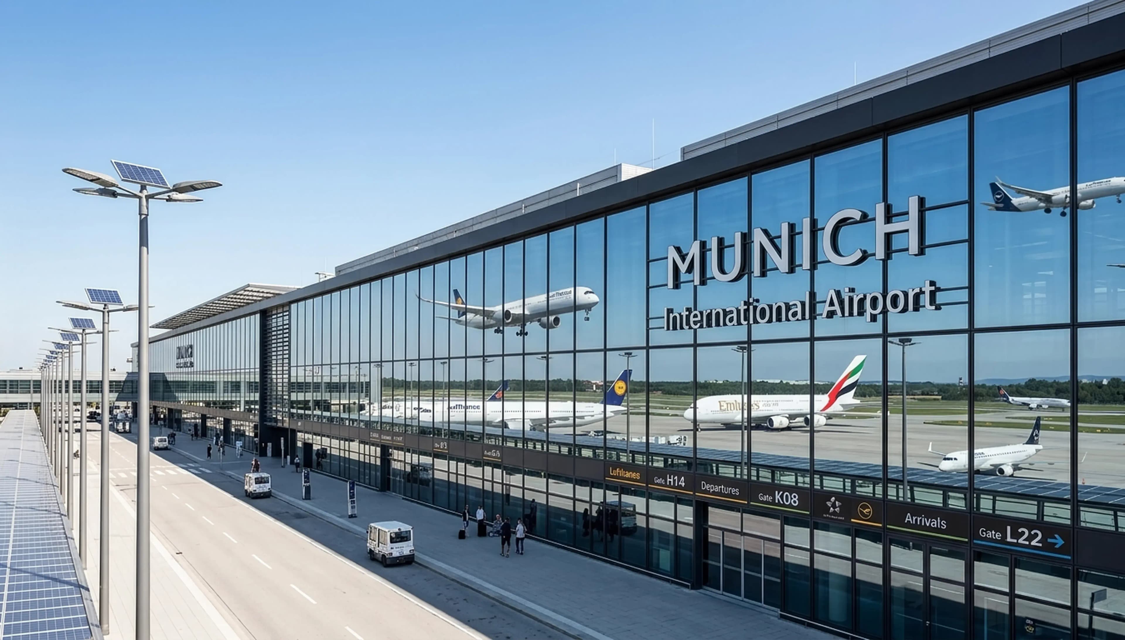 Munich Airport terminal